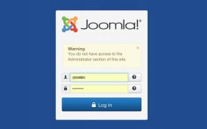 Joomla Administrator Passwort vergessen
